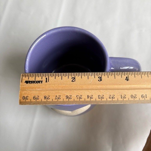 Purple Lavender ceramic heart mug 16 ounces  - Valentine ready! - Picture 12 of 12